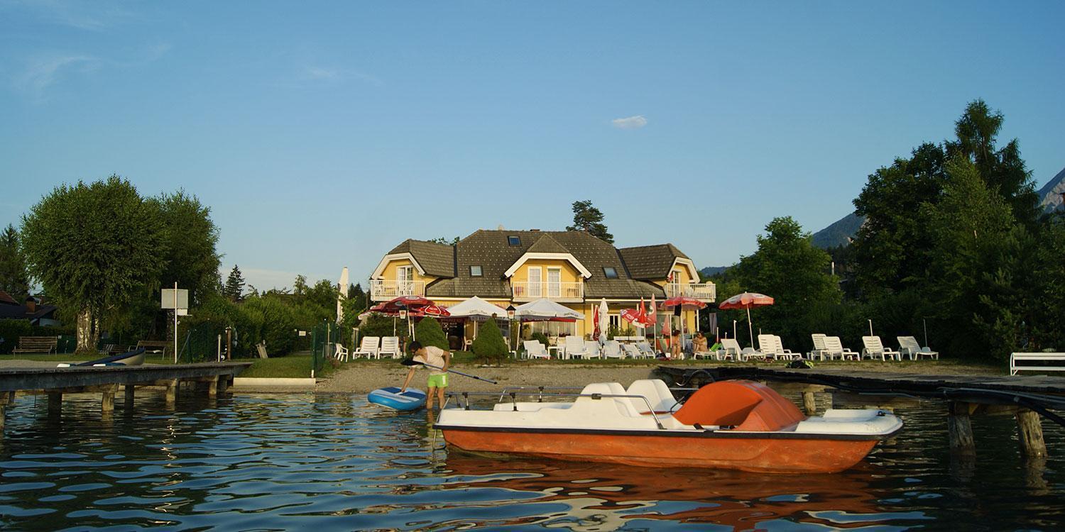 Seevilla Wochinz Faak am See Exteriör bild