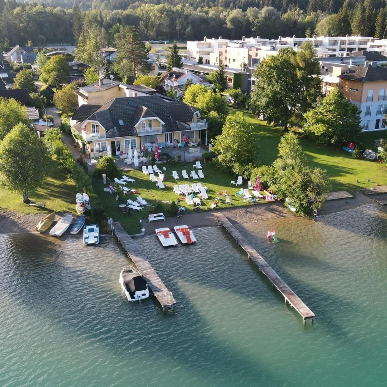 Seevilla Wochinz Faak am See Exteriör bild